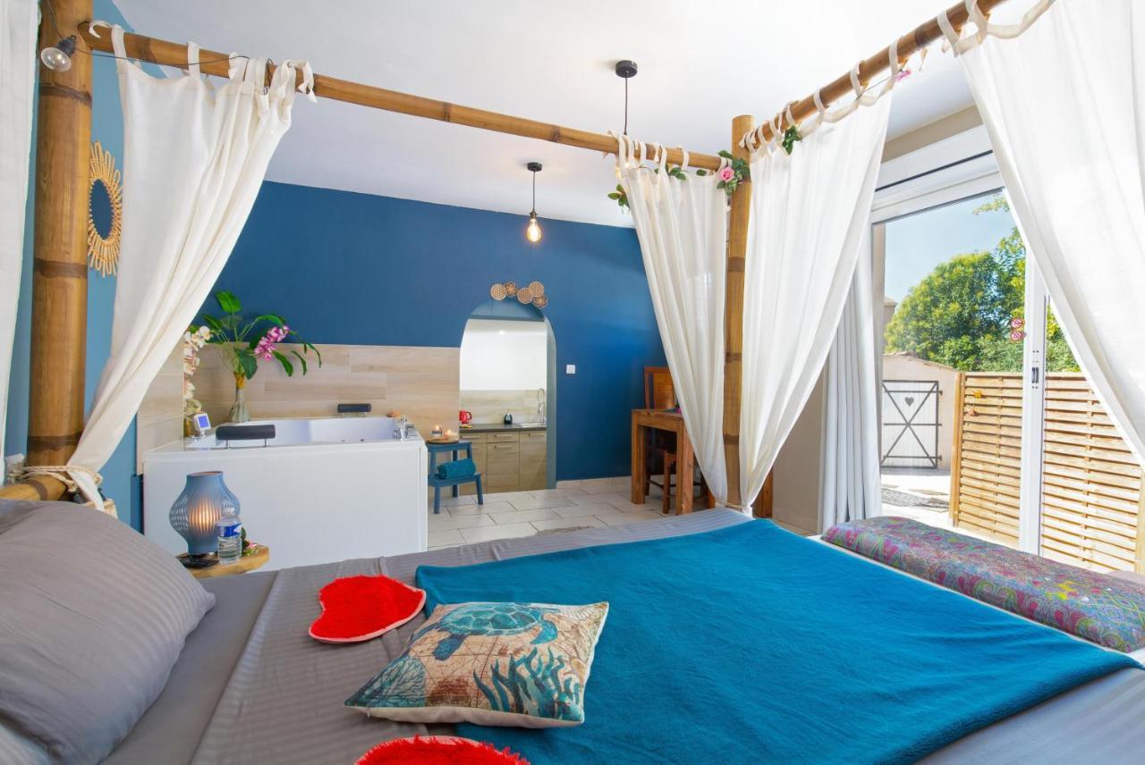 Appartement Jacuzzi 4 Etoiles Beaute - Mbroom Var 阿尔让河畔皮热 外观 照片